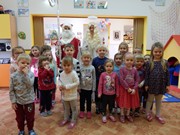 Mikuláš, čert a anděl ve školce